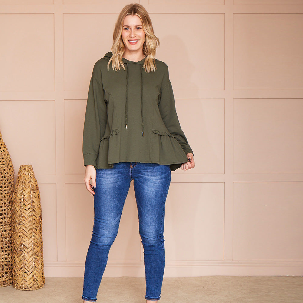 Eve Hoody (Khaki)