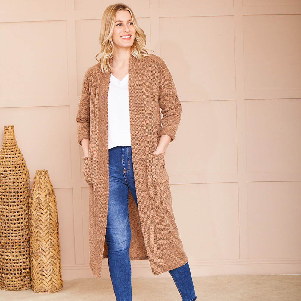 Gina Cardigan (Beige)