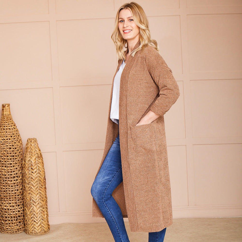Gina Cardigan (Beige)