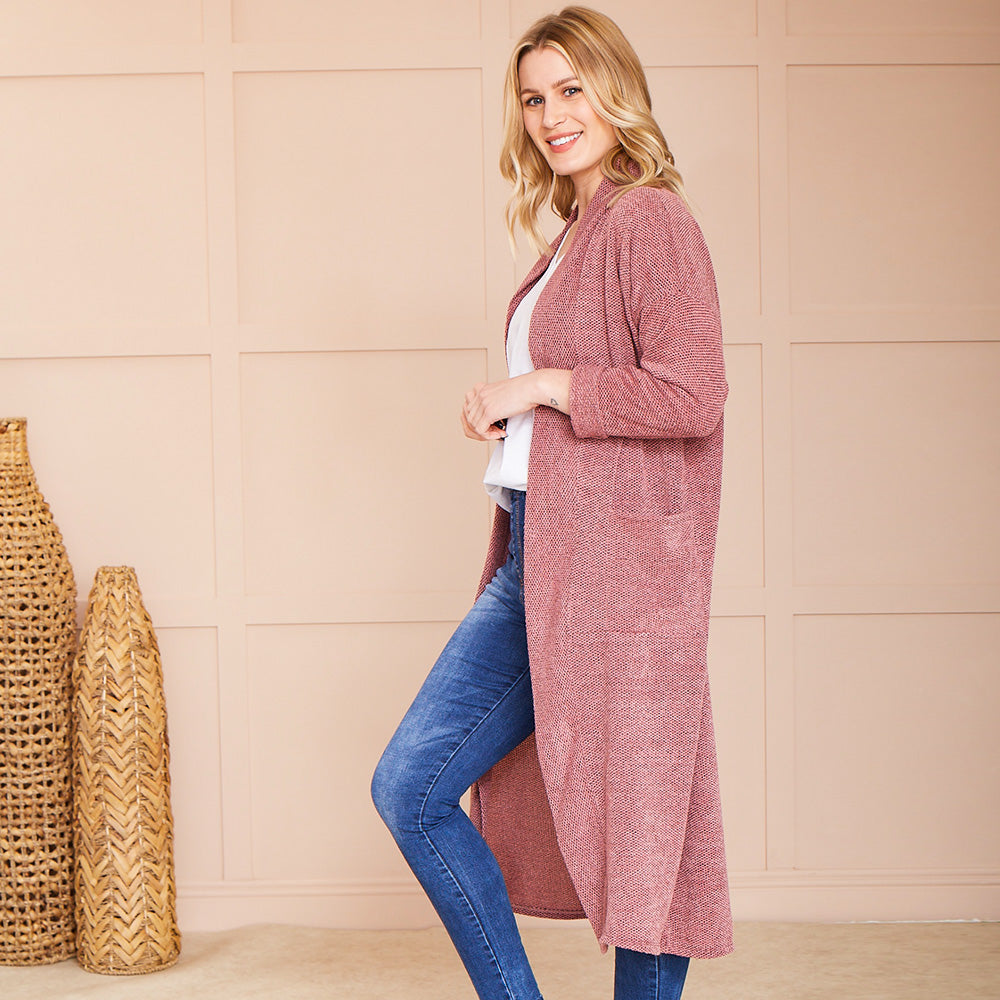 Gina Cardigan (Rose)