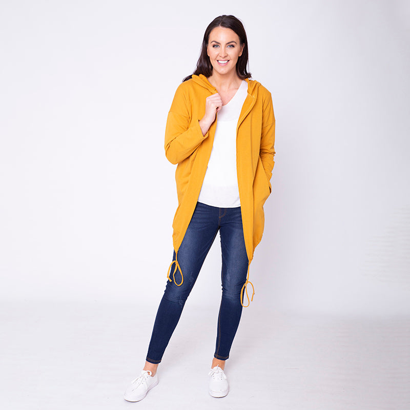 Pippa Parka Hoody Mustard