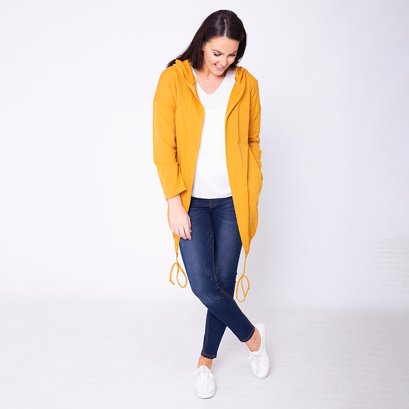 Pippa Parka Hoody Mustard