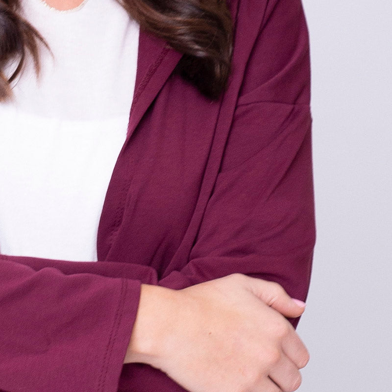 Pippa Parka Hoody Burgundy