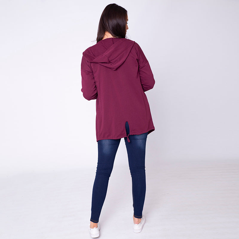 Pippa Parka Hoody Burgundy