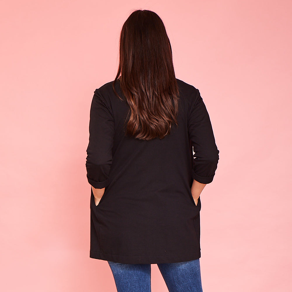 Kyla Stretch Blazer (Black)