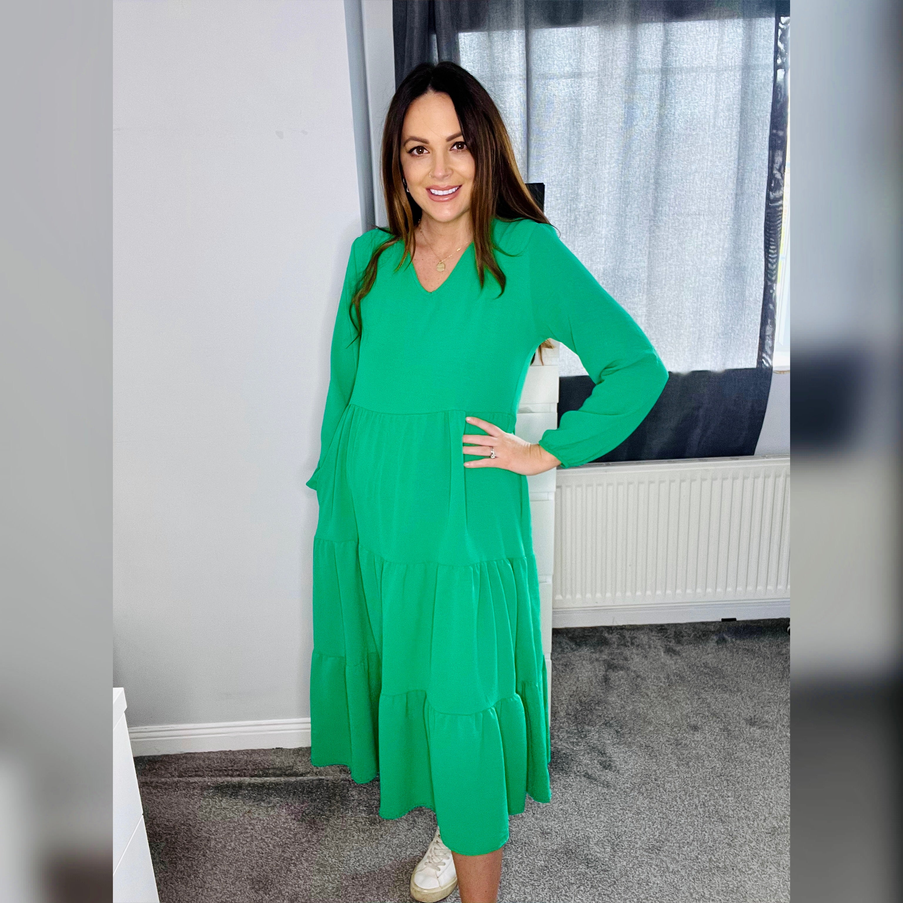 Sofia Dress (Green)