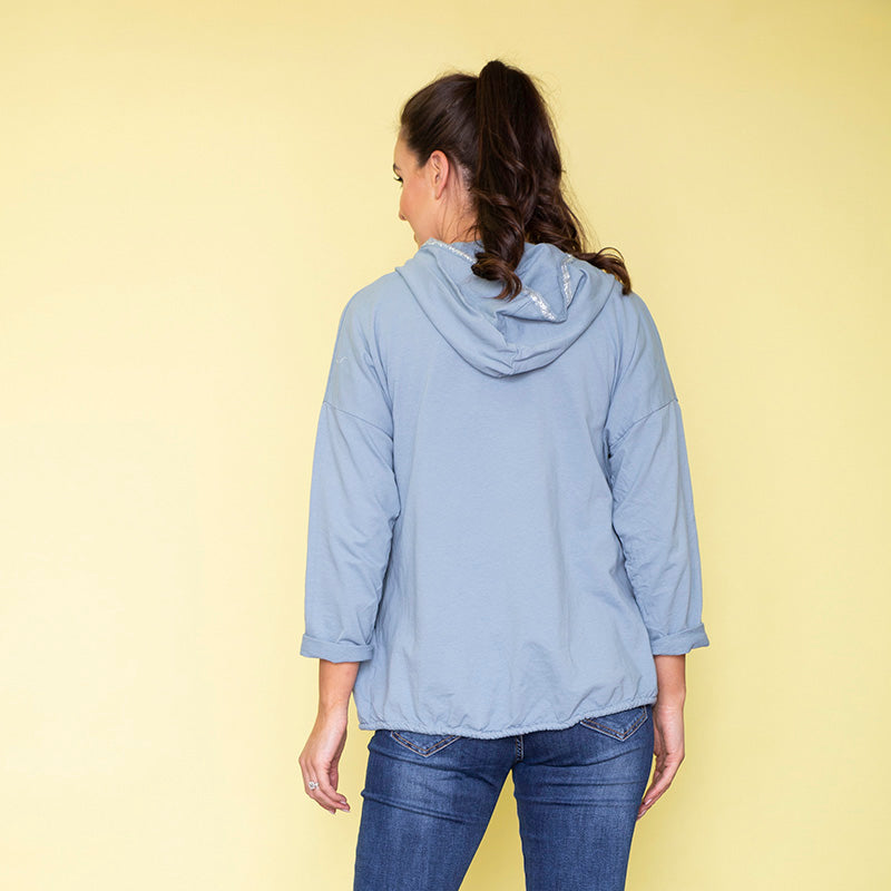Bailey Hoody (Baby Blue) - The Casual Company