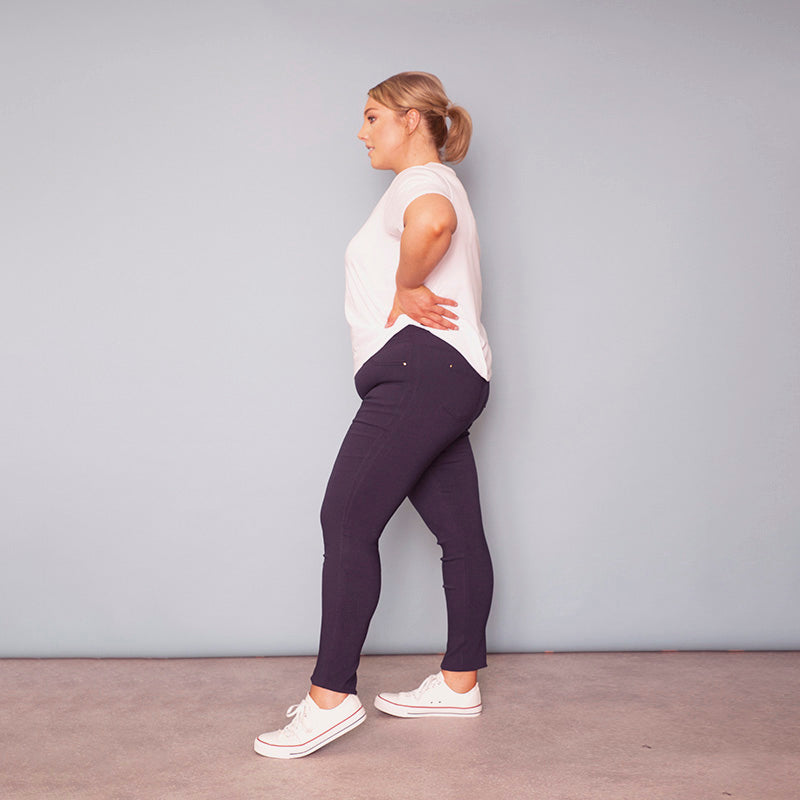 Pia Trousers (Navy)