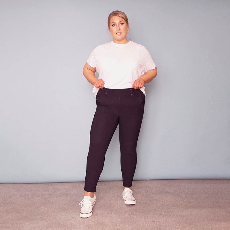 Georgia Trousers (Navy)