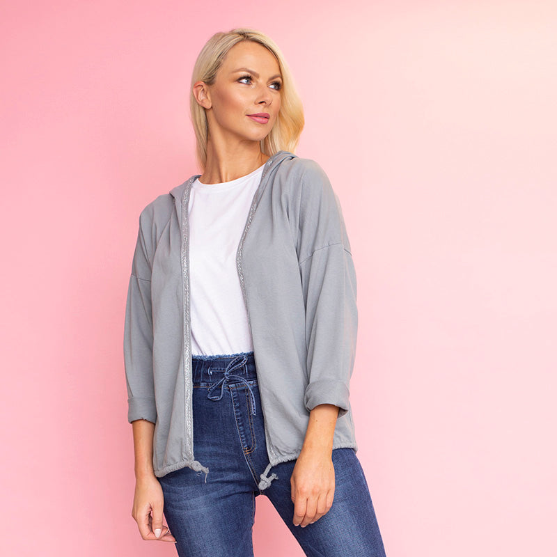 Hannah Hoody (Dove Grey)