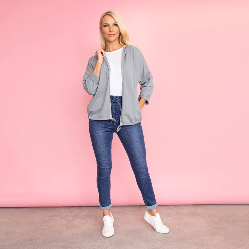 Hannah Hoody (Dove Grey)