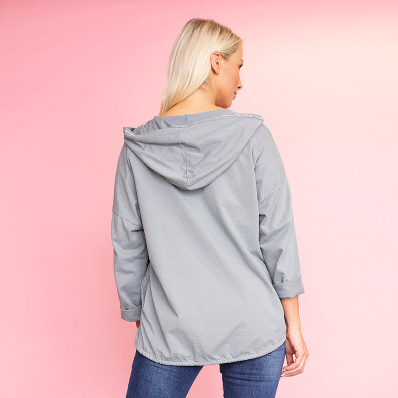 Hannah Hoody (Dove Grey)