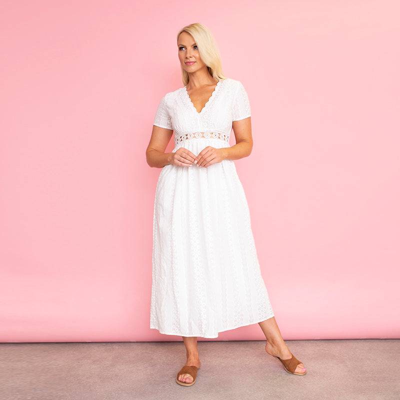 Tilly Dress (White)