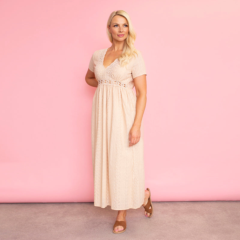 Tilly Dress (Beige)