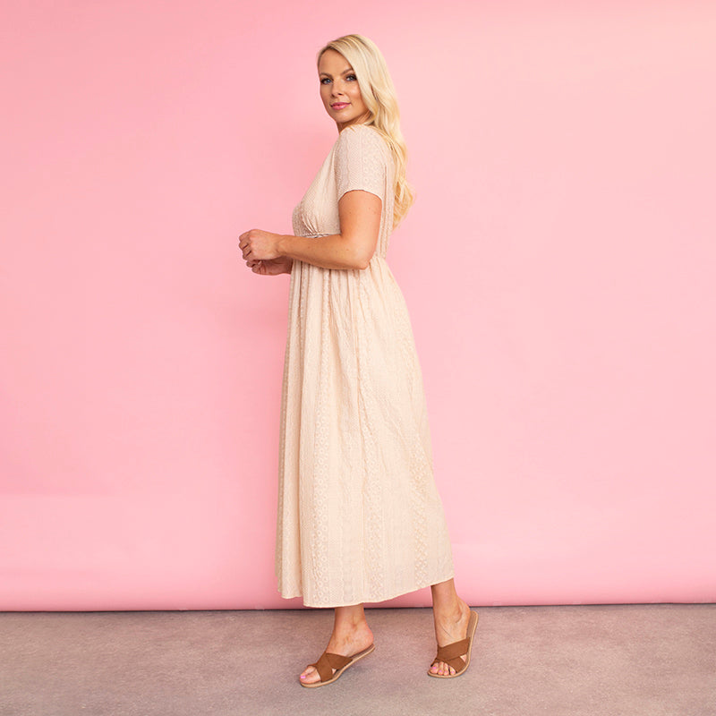 Tilly Dress (Beige)