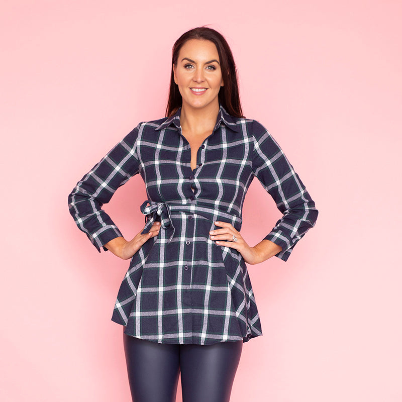 Sana Shirt (Navy)