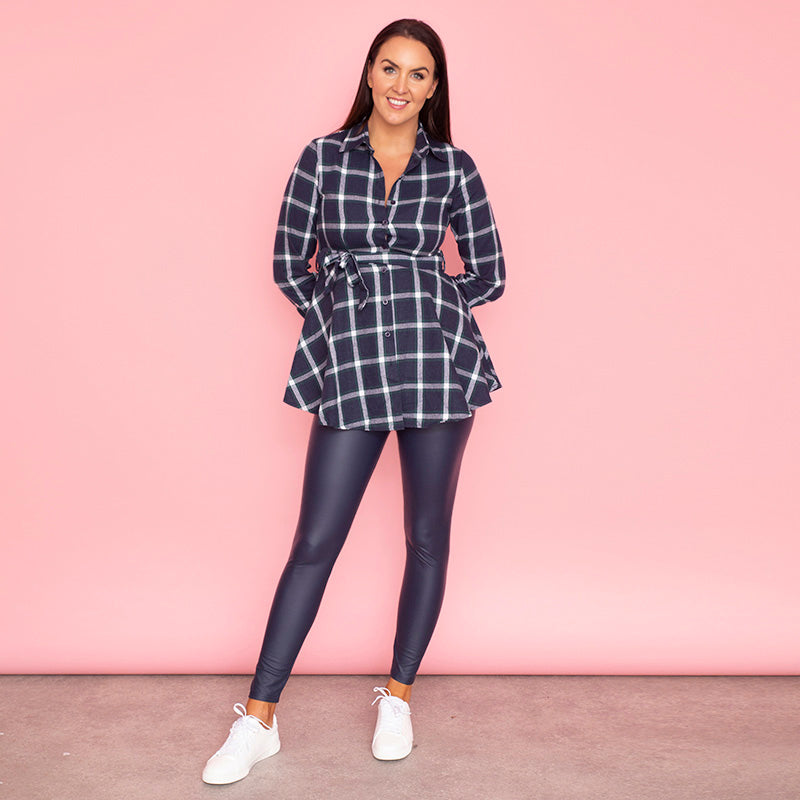 Sana Shirt (Navy)