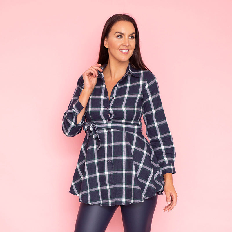Sana Shirt (Navy)