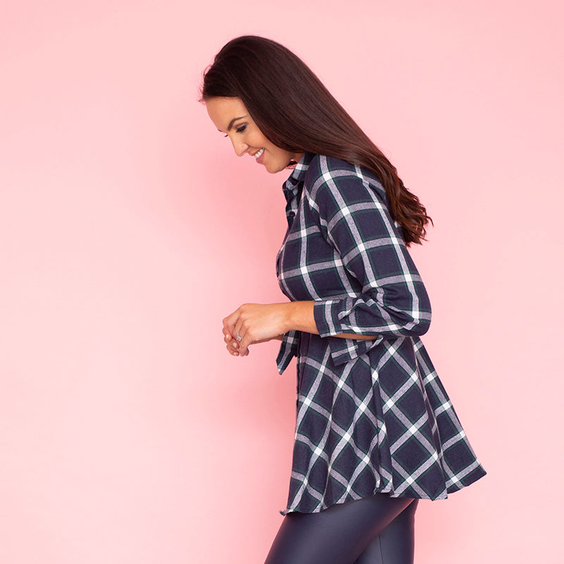 Sana Shirt (Navy)
