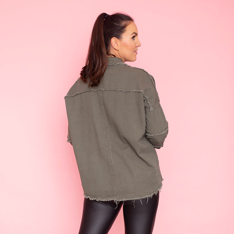 Juby Shirt (Khaki)