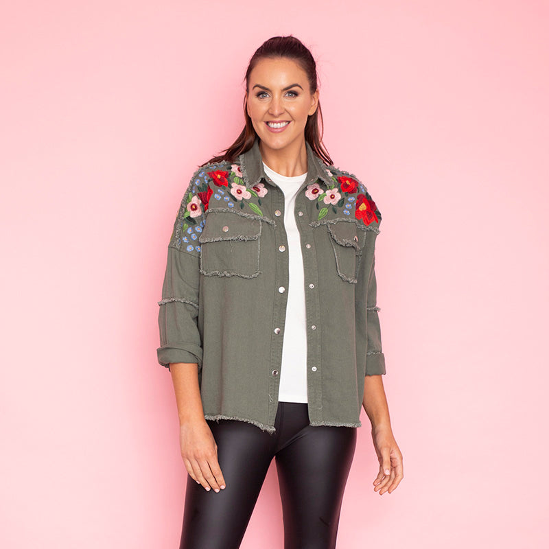 Lexie Shirt (Khaki)