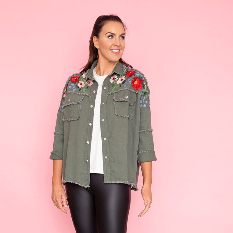 Lexie Shirt (Khaki)