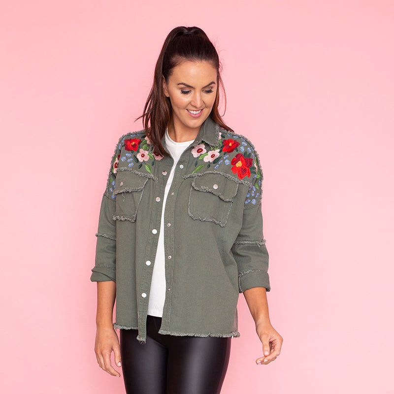 Lexie Shirt (Khaki)