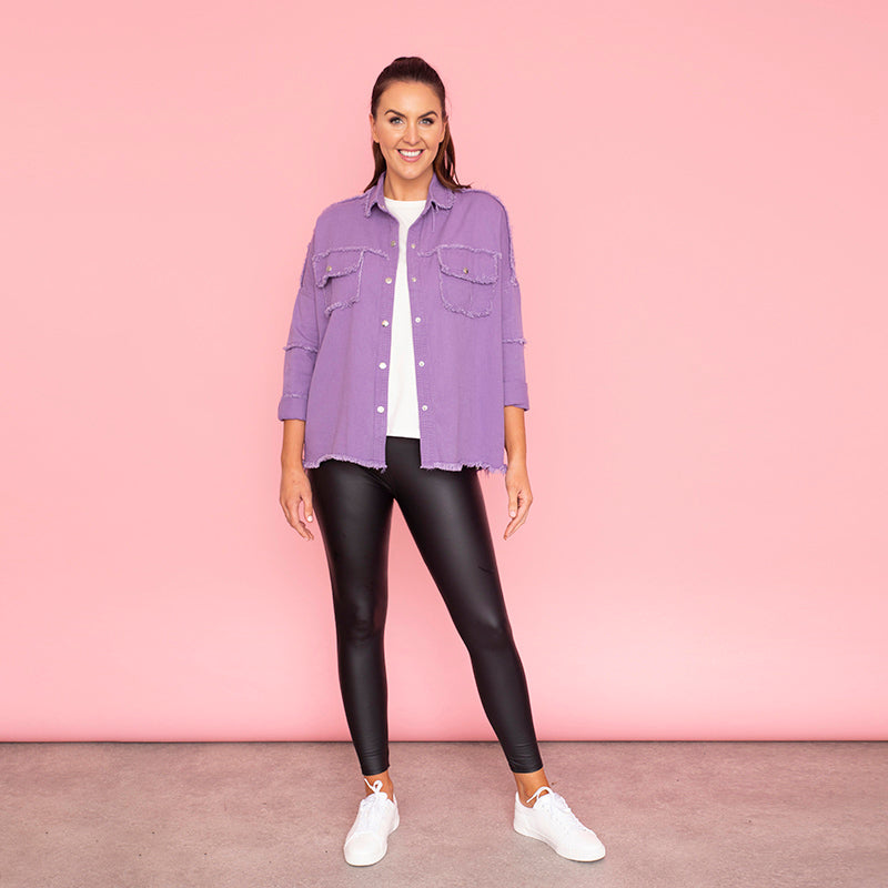 Juby Shirt (Lilac)