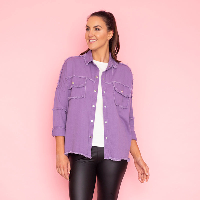 Juby Shirt (Lilac)