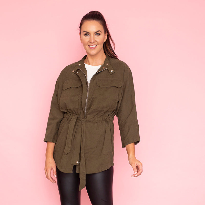 Hally Jacket (Khaki)