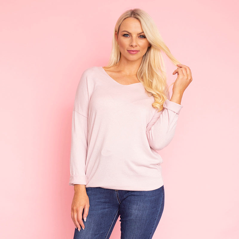 Primrose Jumper (Baby Pink)