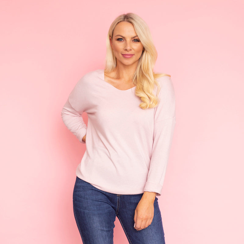 Primrose Jumper (Baby Pink)