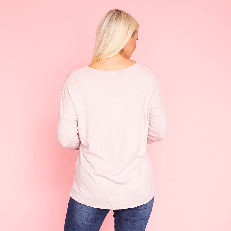Primrose Jumper (Baby Pink)