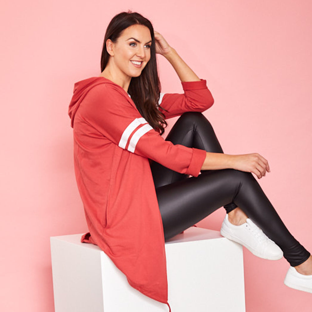 Chloe Hoody (Strawberry) - The Casual Company