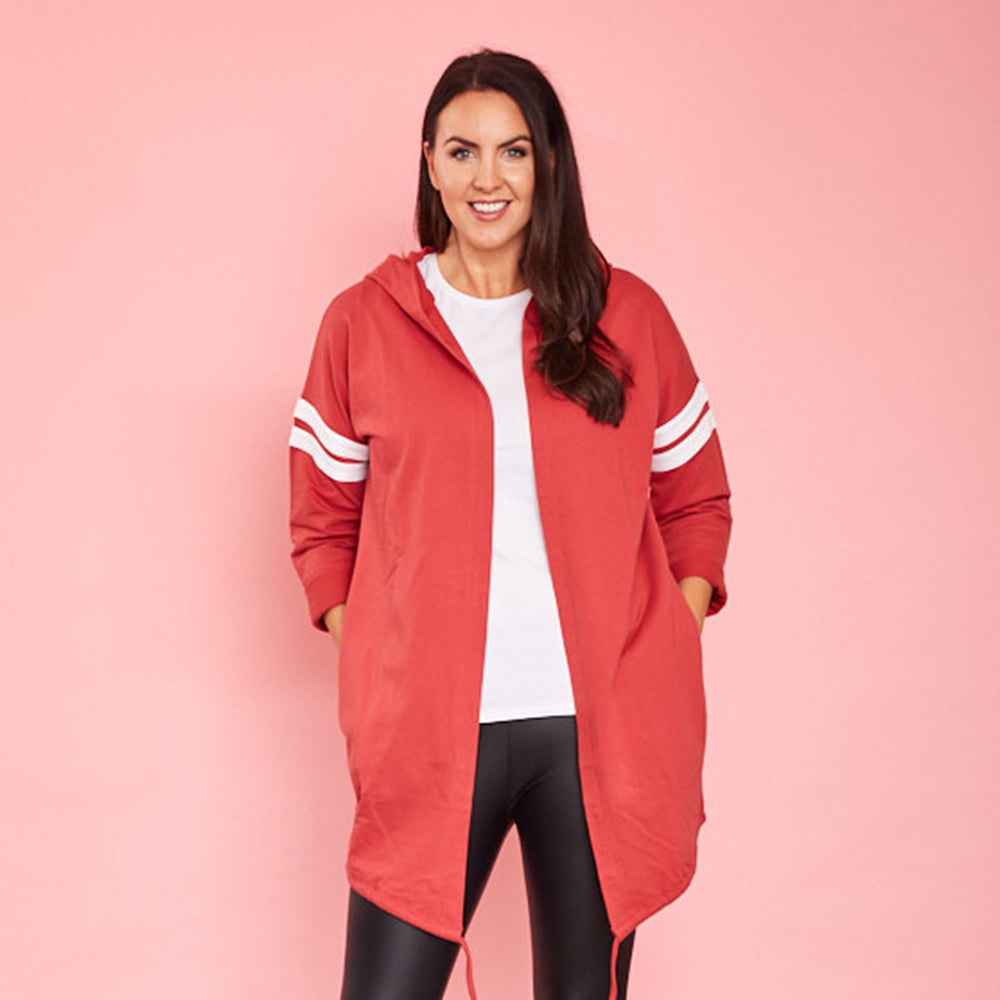 Chloe Hoody (Strawberry) - The Casual Company