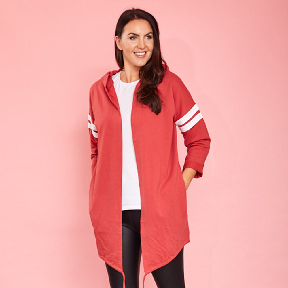 Chloe Hoody (Strawberry) - The Casual Company