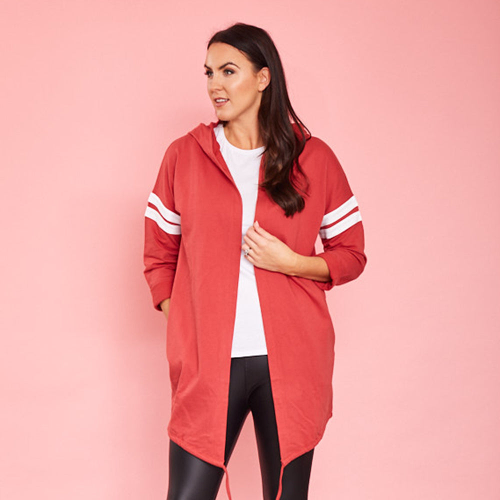 Chloe Hoody (Strawberry) - The Casual Company