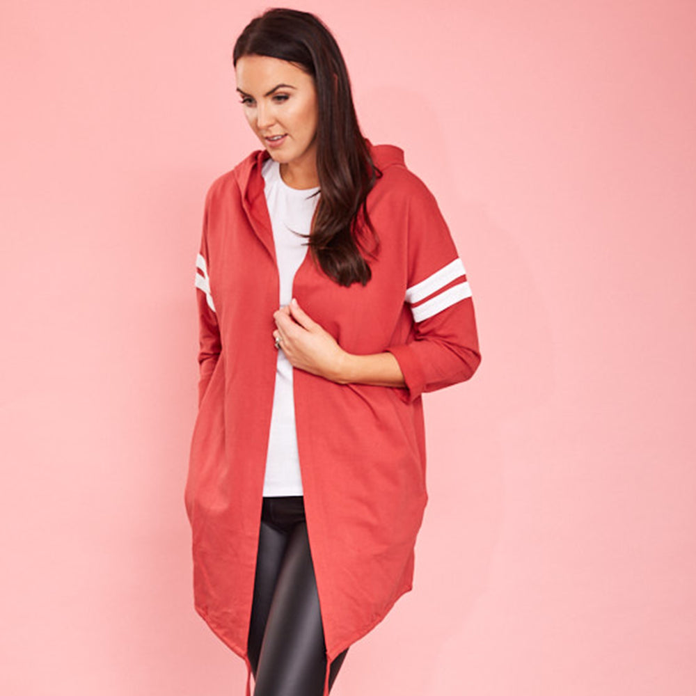 Chloe Hoody (Strawberry) - The Casual Company