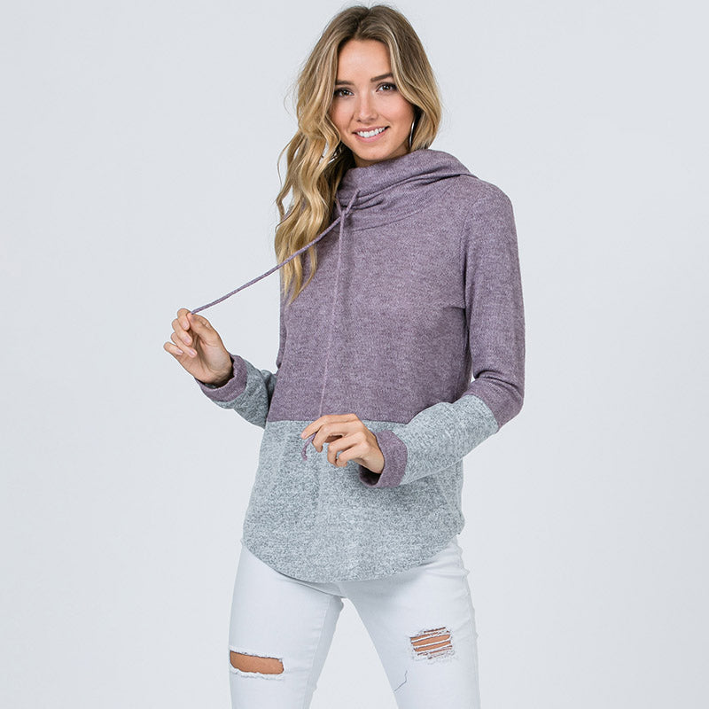 Lisa Turtle Neck Jumper Lavender