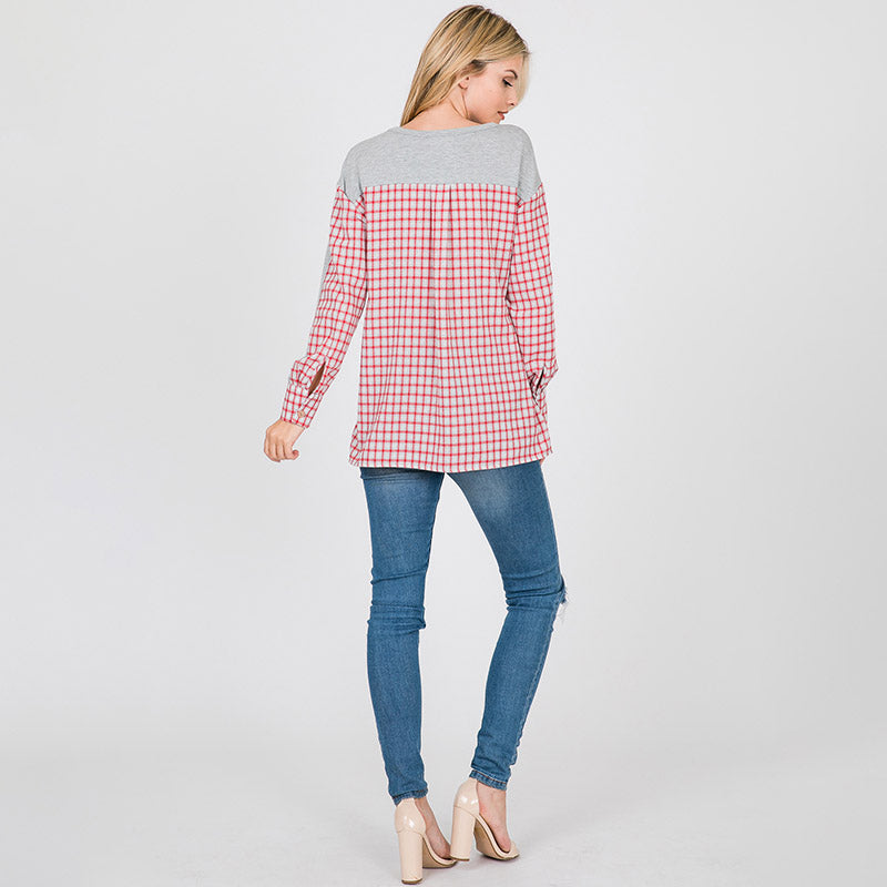 Patsy Picnic Sweater Heather Grey