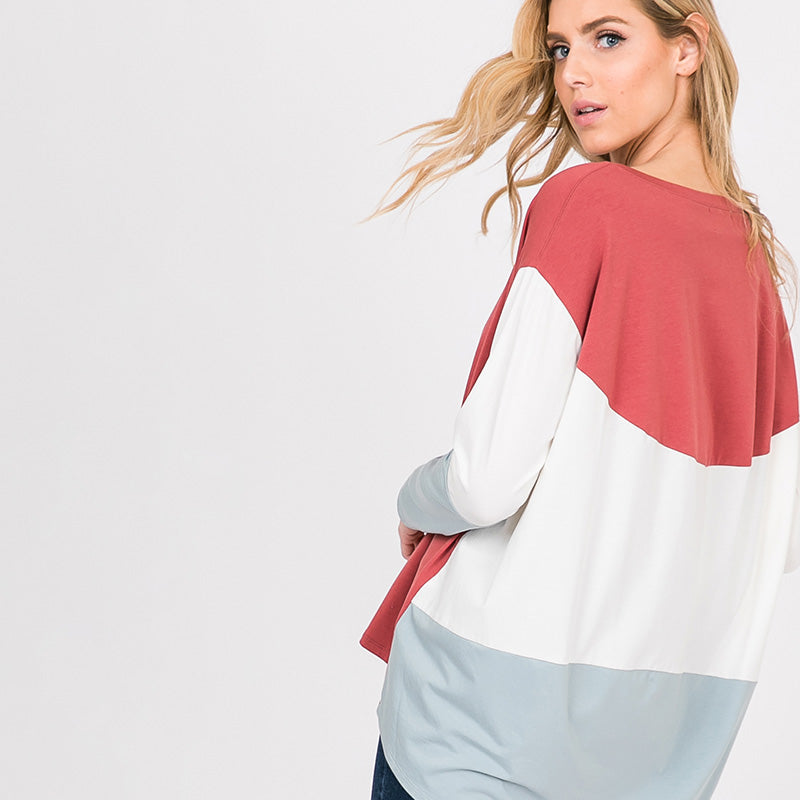 Hillary High Low Top Brick