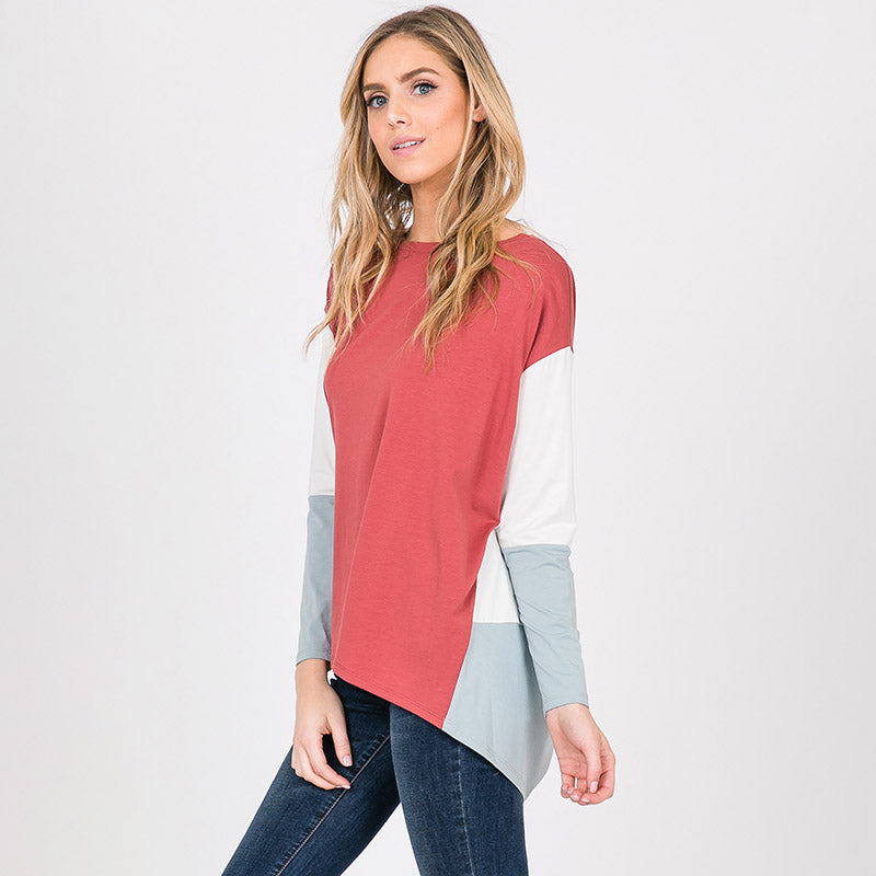 Hillary High Low Top Brick