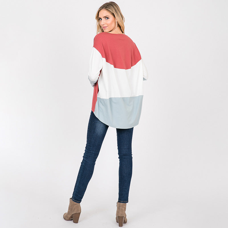 Hillary High Low Top Brick