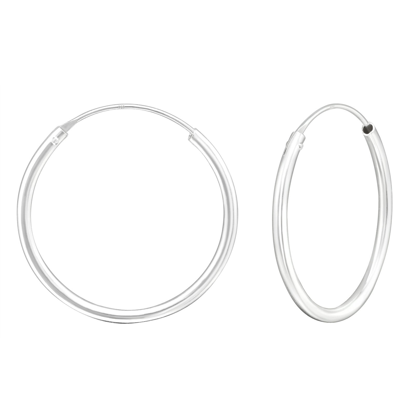Sterling Silver Hoops
