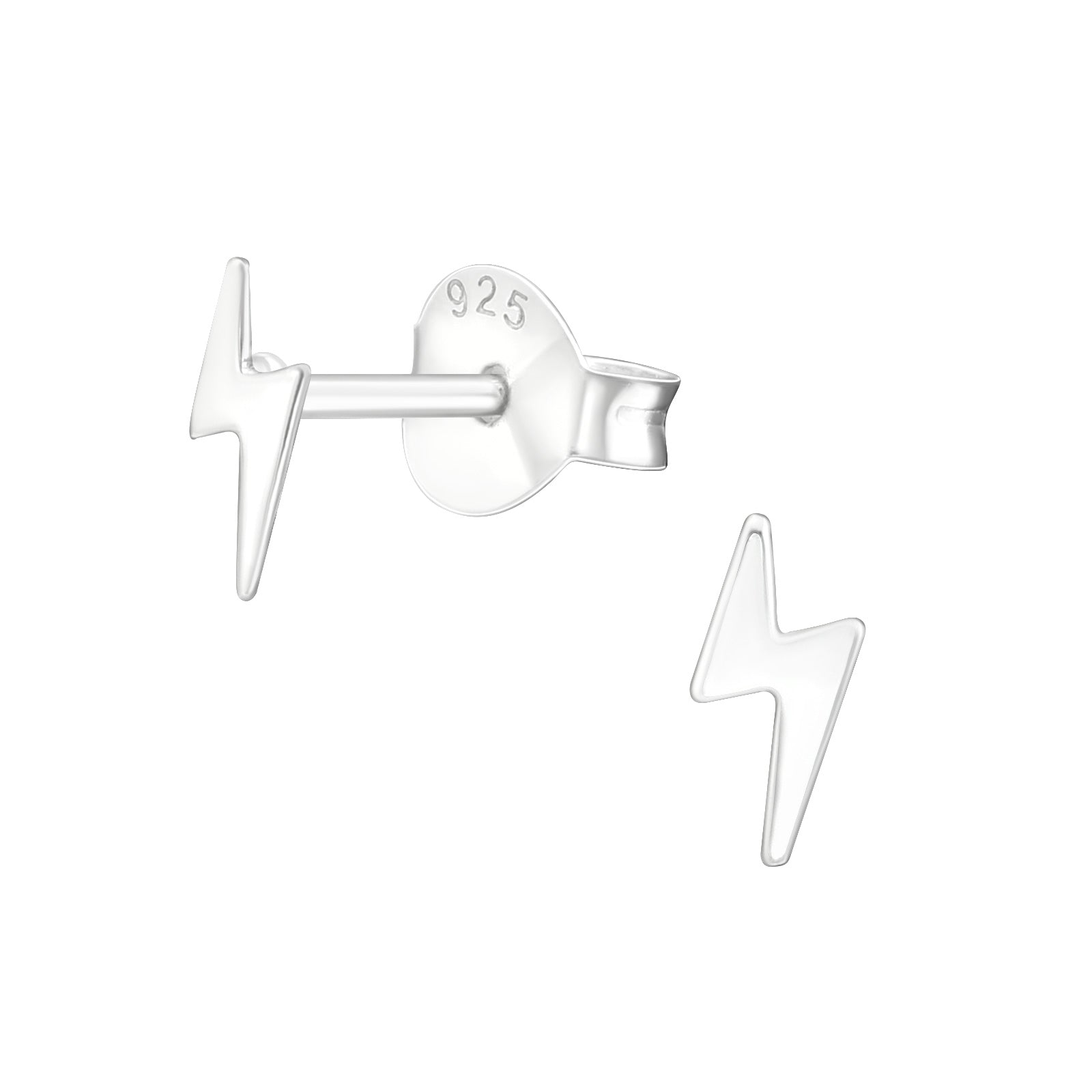 Sterling Silver Lightning Bolt
