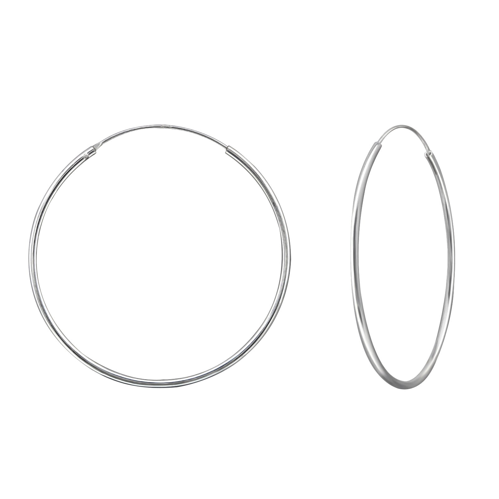 Sterling Silver Hoop Earring