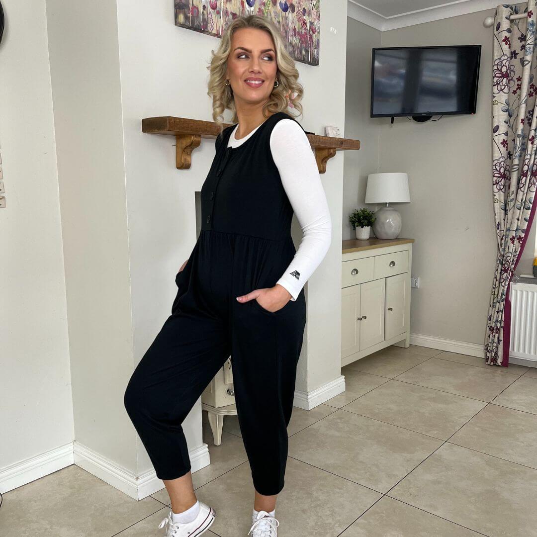 Penny Jumpsuit (Black)