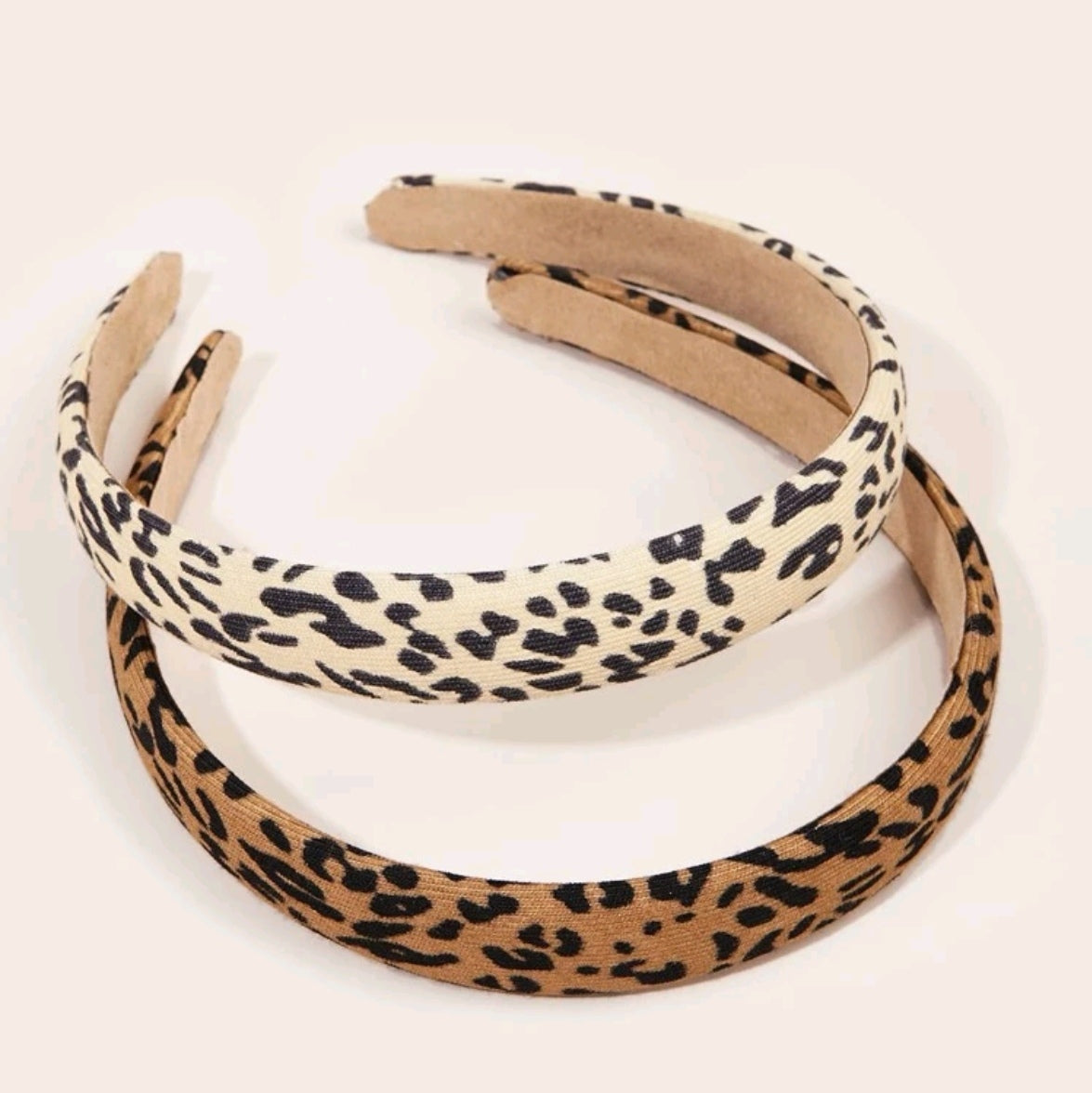 2pcs Simple Leopard Hairband - The Casual Company
