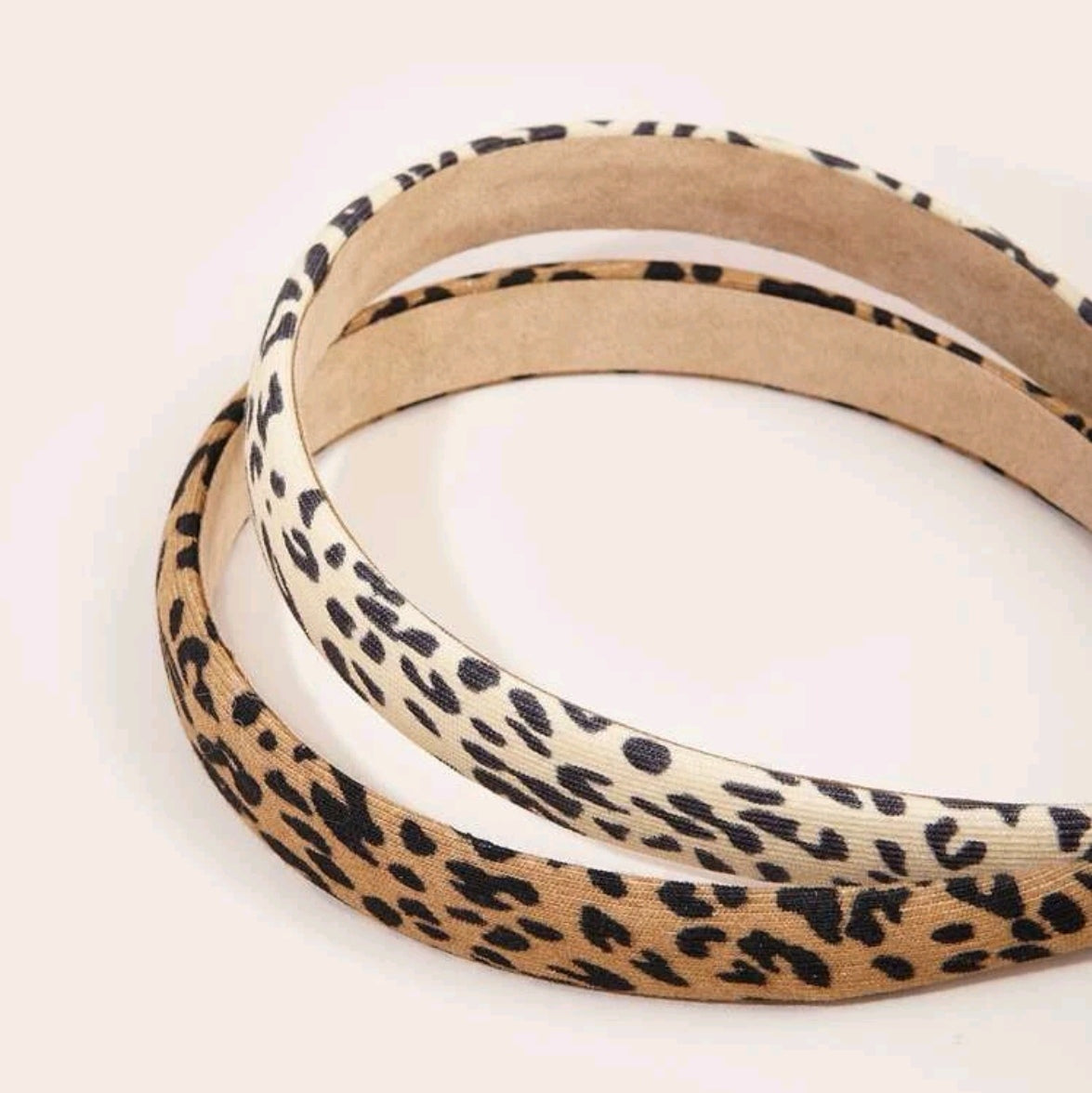 2pcs Simple Leopard Hairband - The Casual Company
