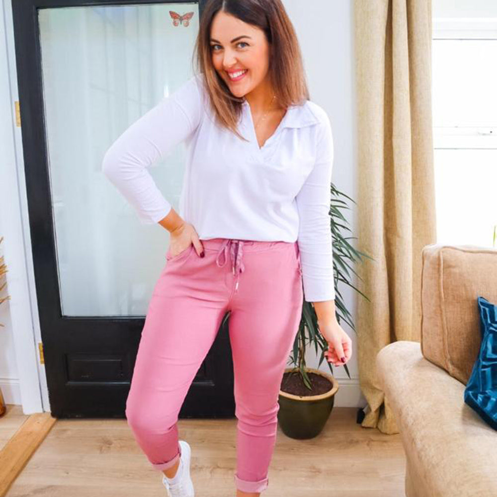 Charlie Stretch Jogger (Mauve)